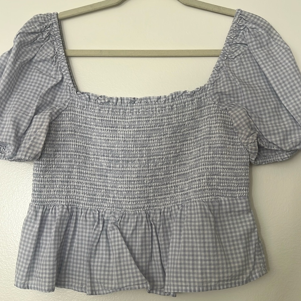 J Crew Square Neck Top